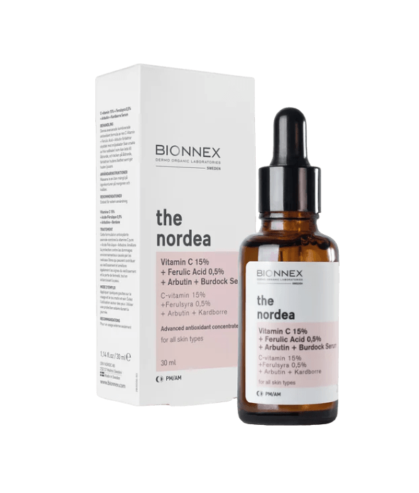 Bionnex The Nordea Vitamine C 15% + Acide Férulique 0,5% + Bardane 30 ml