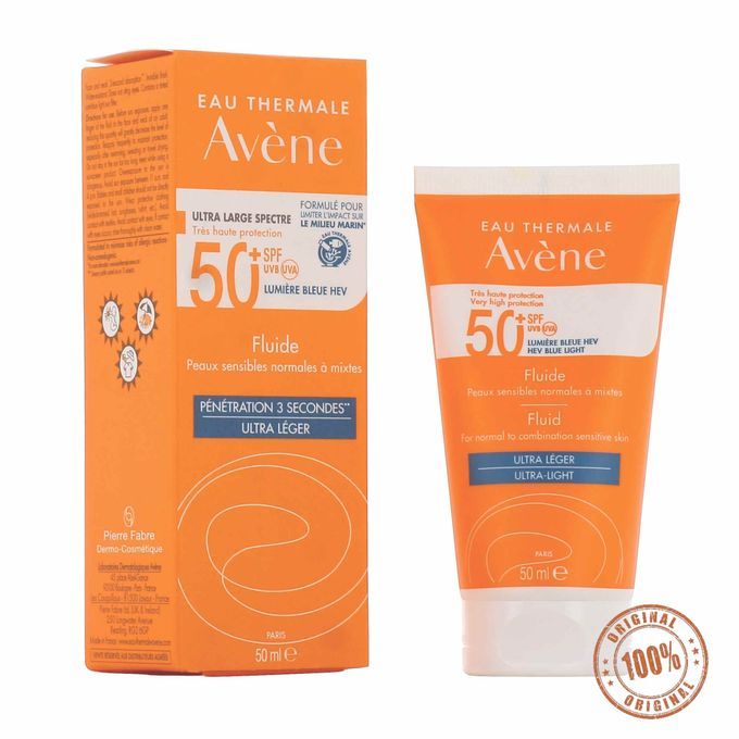 AVENE SPF 50+ Fluide sans parfum